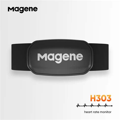 Magene Monitor de ritmo cardíaco H303 Sensor de modo Dual Mover ANT