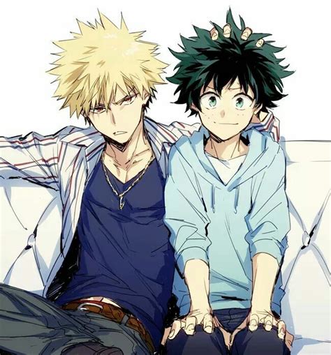 Boku No Hero Academia Katsuki Bakugou Midoriya Izuku Katsudeku