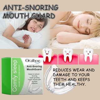 Anti Snoring Mouth Guard Device Anti Snoring Mouthpiece Reusable