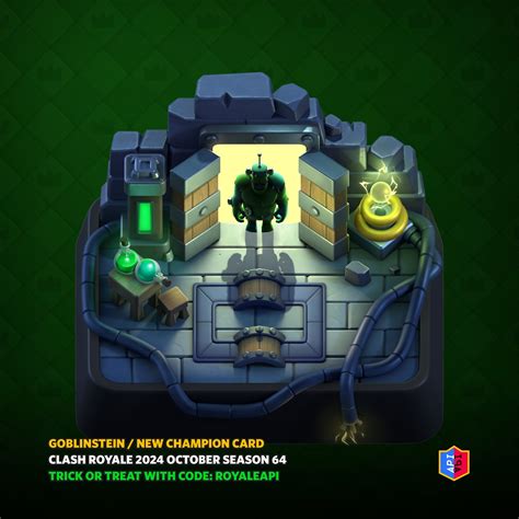 Goblinstein October 2024 Season 64 Clash Royale News Blog RoyaleAPI