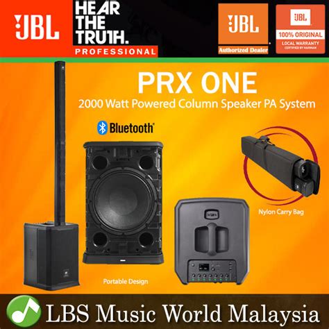 Jbl Prx One Watt All In One Powered Column Speaker Pa System With