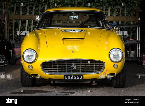 1960 Ferrari 250 Gt Swbc In The Paddock Rac Tt Celebration Racer At