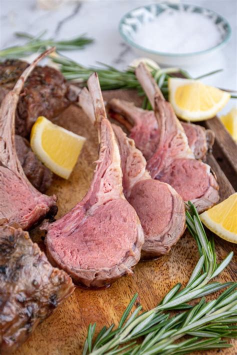 Easy Grilled Rack Of Lamb The Schmidty Wife