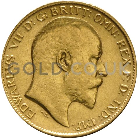 Buy A 1904 Edward VII Half Sovereign From Gold Co Uk From 252 10