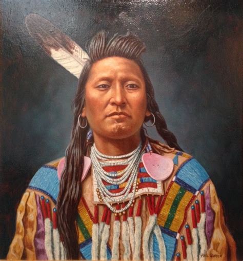 Young Crow Chief by Paul Surber kp Native American Cherokee, American Western, American Indian ...