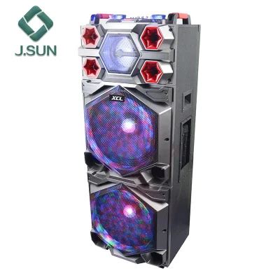 New Products Super Bass Big Dual Inch Portable Trolley Speaker