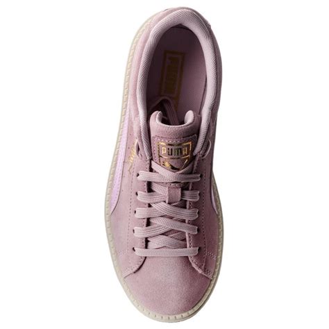 Sneakers Puma Suede Platform Trace Jr Rosa Escarpe It