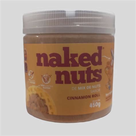 Pasta De Mix De Natus Sabor Cinnamon Roll 450g Naked Nuts Submarino