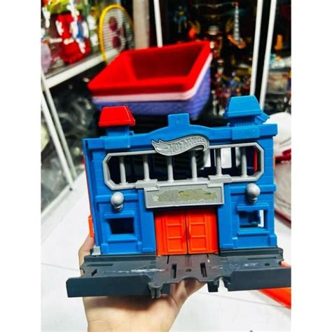 Hot Wheels City Downtown Police Station Playset Mattel Car Toy Shopee Malaysia