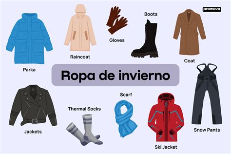 Explorar El Vocabulario Esencial De La Ropa De Invierno