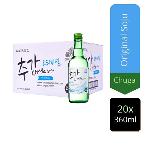 Chuga Original Soju Carton Ntuc Fairprice