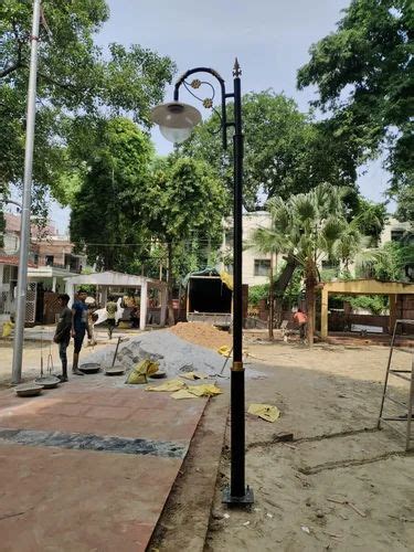 Led Street Light Pole Ms Pole At Best Price In New Delhi By Shubham