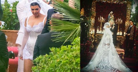 Boda De Kourtney Kardashian Y Travis Barker Italia Fotos