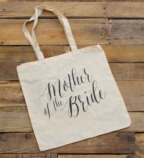 Mother Of The Bride Tote Bag Natural Canvas Mother Of The Bride