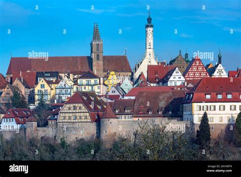 Rothenburg germany city wall hi-res stock photography and images - Alamy