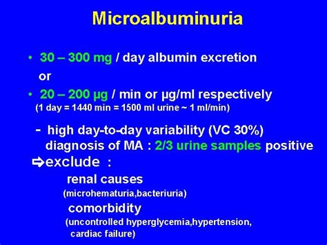 Microalbuminuria pathogenesis and clinical implications Eberhard Ritz ... 