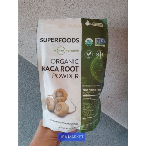 Jual Superfoods By Mrm Nutrition Organic Maca Root Powder 240 Gr