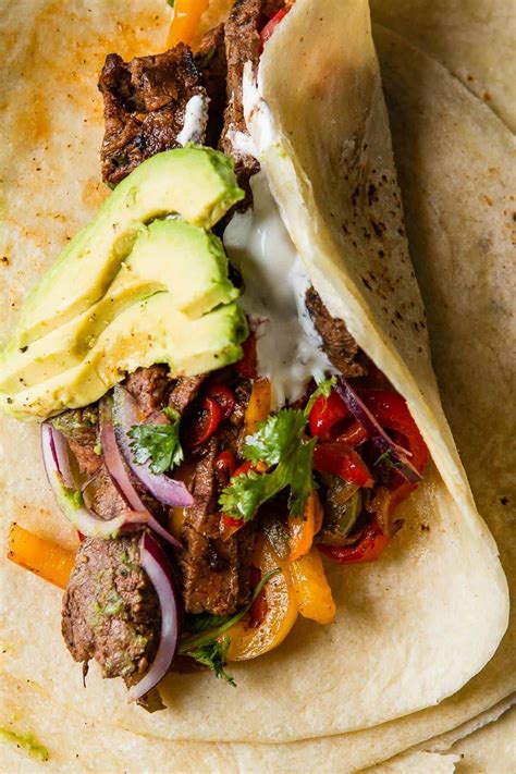 Mexican Steak Fajitas Marinade Steak Fajitas Recipe Oh Sweet Basil