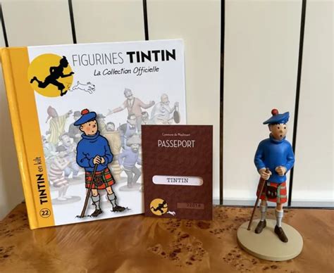 FIGURINES TINTIN La Collection Officielle Tintin En Kilt N22 EUR