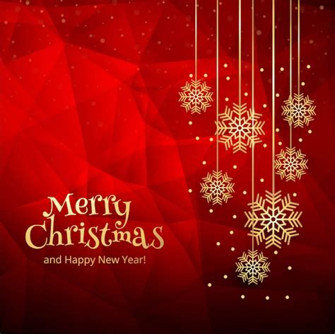 Premium Vector Beautiful Merry Christmas Celebration Card Background