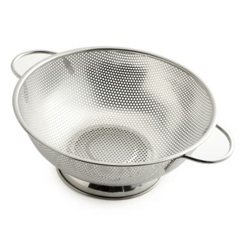 Stainless Steel Colander - Silver, 5 qt - QFC