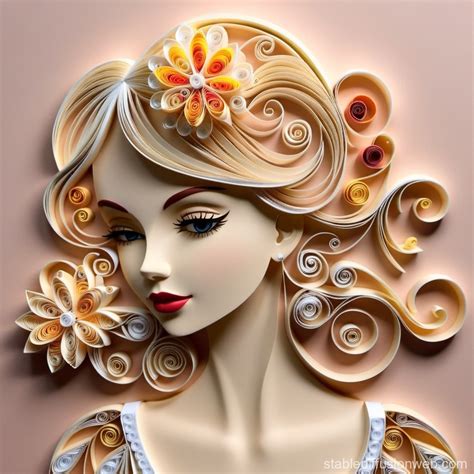 Blonde Girl Stable Diffusion Online