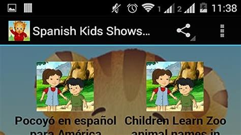 Spanish Kids Shows And Songs Videos:Amazon.es:Appstore for Android