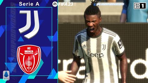 Juventus Monza 20 Giornata Di Serie A 2022 23 FIFA 23 Gameplay