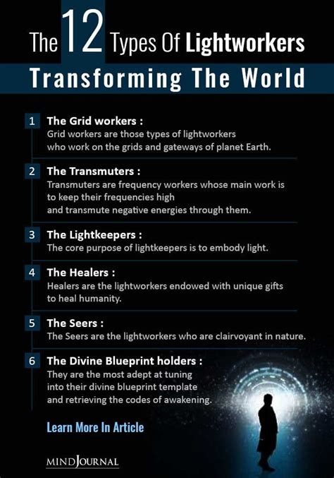 The 12 Types Of Lightworkers Transforming The World Lightworker