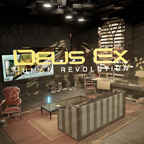 Artstation Deus Ex Human Revolution Environment