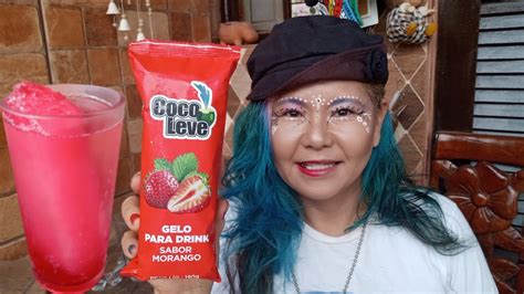 GELO COCO LEVE PARA DRINK SABOR MORANGO YouTube