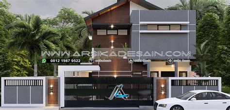 DESAIN RUMAH 15 X 25 METER PEMILIK IBU HERA BOGOR ARSIKA DESAIN