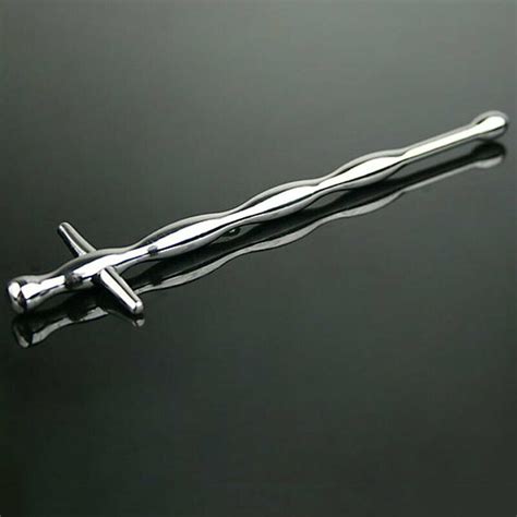 Stainless Steel Cross Male Urethral Probe Sweet Phoenix After Dark