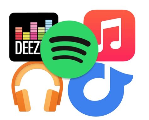 Deezer Apple Music Spotify