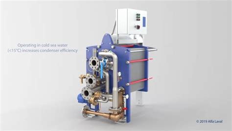 Aqua Blue E Freshwater Generator How It Works Alfa Laval Marine