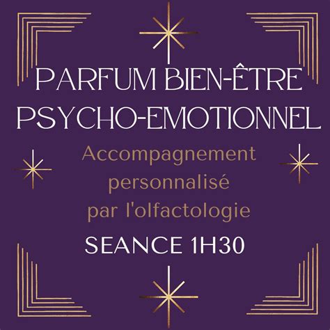 Parfum bien être psycho émotionnel Madame Sophie