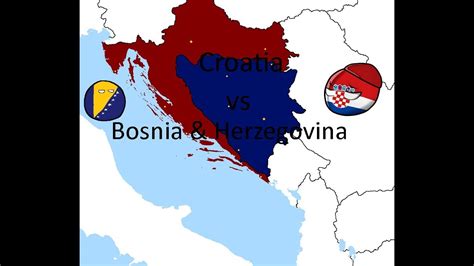 Croatia Vs Bosnia And Herzegovina Remastered Youtube