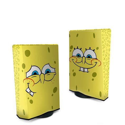 Capa PS5 Anti Poeira Bob Esponja Pop Arte Skins Atacado