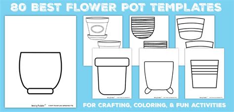 Flower Pot Template Printable