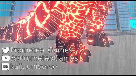 New Thermonuclear Godzilla Remodel Teaser [kaiju Universe] [roblox] Youtube