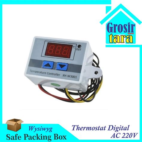 Jual Thermostat Digital Ac V Dan Dc V Termostat Alat Pengatur Suhu