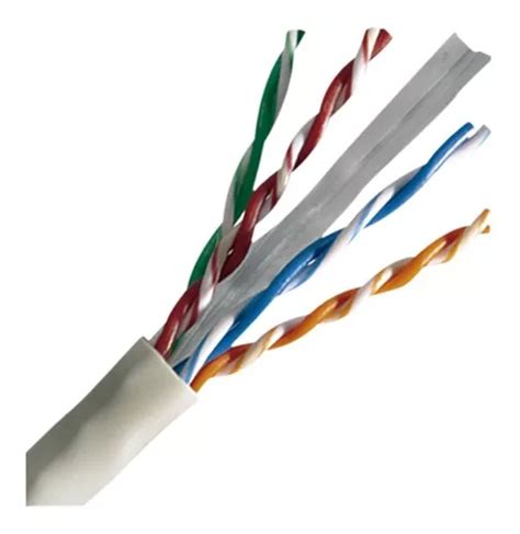 Cable Utp Cat Cobre Certificado Gigabit X Metros