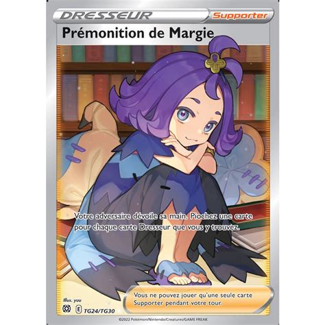 Pok Mon Pr Monition De Margie Full Art Ultra Rare Tg Tg Eb