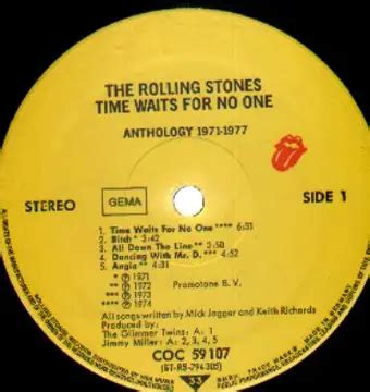 Time Waits For No One (Anthology 1971-1977) - The Rolling Stones ...