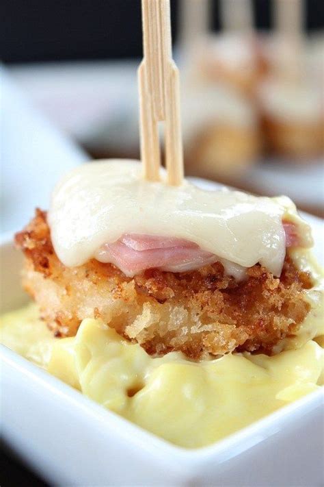Chicken Cordon Bleu Bites Party Snack Food Chicken Cordon Bleu Bites