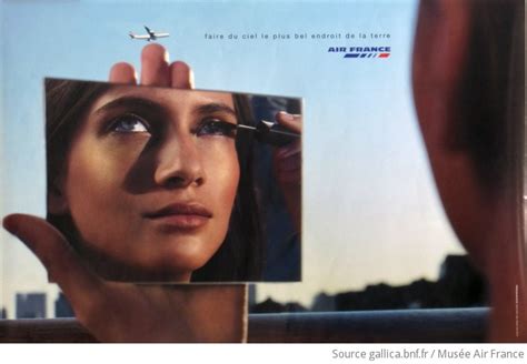 Air France Faire Du Ciel Le Plus Bel Endroit De La Terre Affiche