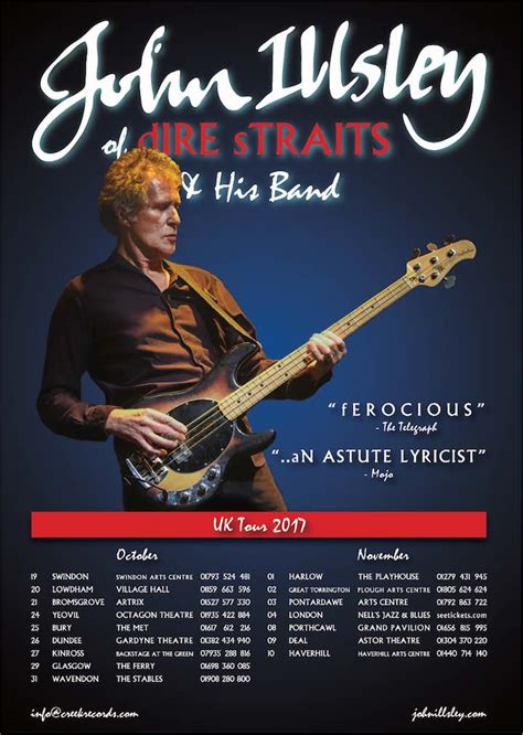 Dire Straits Co-Founder John Illsley Announces UK Tour - uDiscover