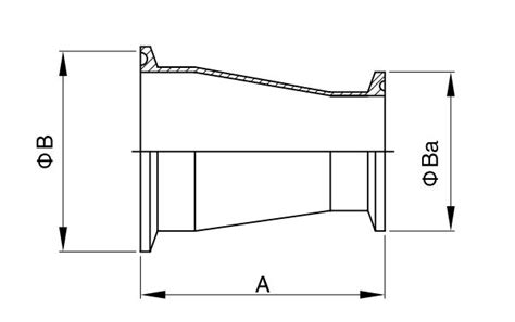 Reducción Concéntrica Clamp 3114mp