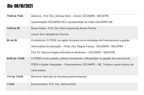 I Webin Rio De Forma O De Gestores E Gestoras De Escolas P Blicas Da