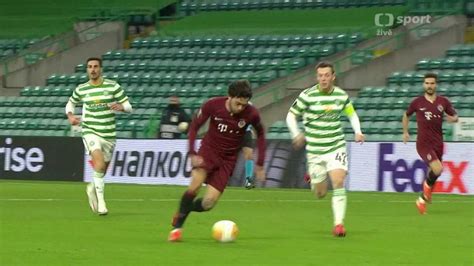 Celtic Glasgow Ac Sparta Praha Evropsk Liga Uefa Esk Televize